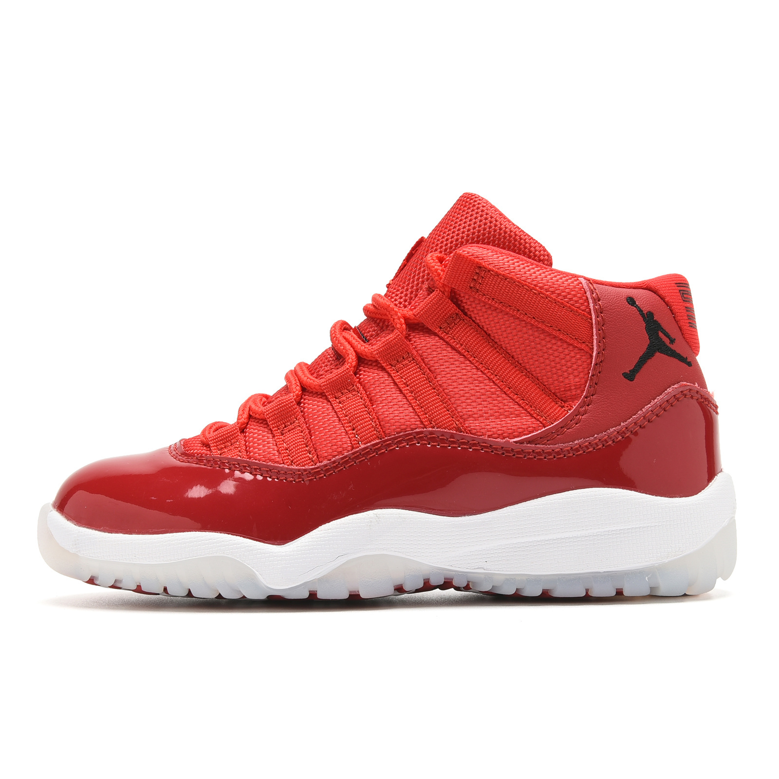 Youth Running Weapon Air Jordan 11 Red Shoes 037
